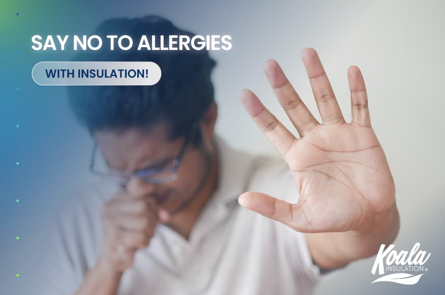 Say NO to allergies with insulation!