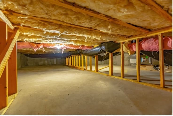 Insulation For Crawl Spaces and Basements