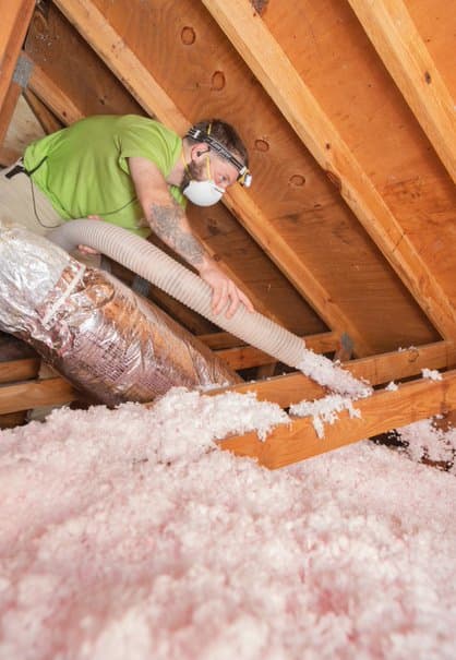 why have a contractor top off your attic with loose fill fiberglass