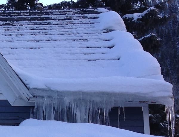 What Snow on the Roof Can Tell You About a Home’s Insulation